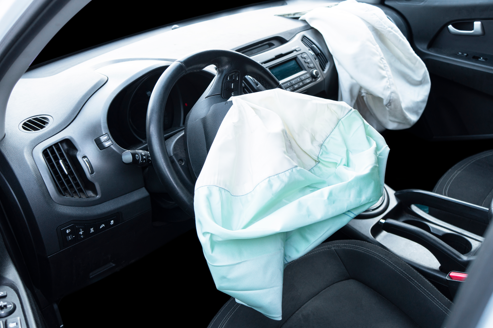 deployed airbags after car accident